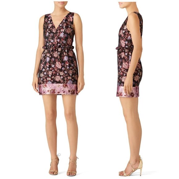 Laundry by Shelli Segal Printed Jacquard Sheath Dress - Picture 3 of 11